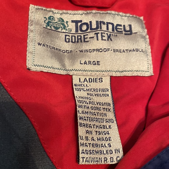 90’s Vintage Gortex Jacket  by Tourney Size Large - Picture 10 of 11